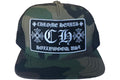 Chrome Hearts CH Hollywood Trucker Hat - Camo