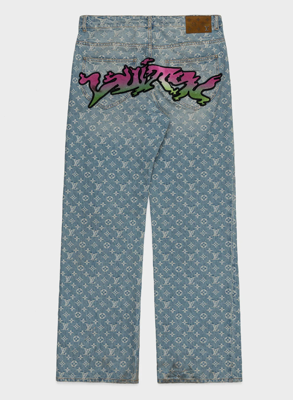 LV Graffiti Jeans