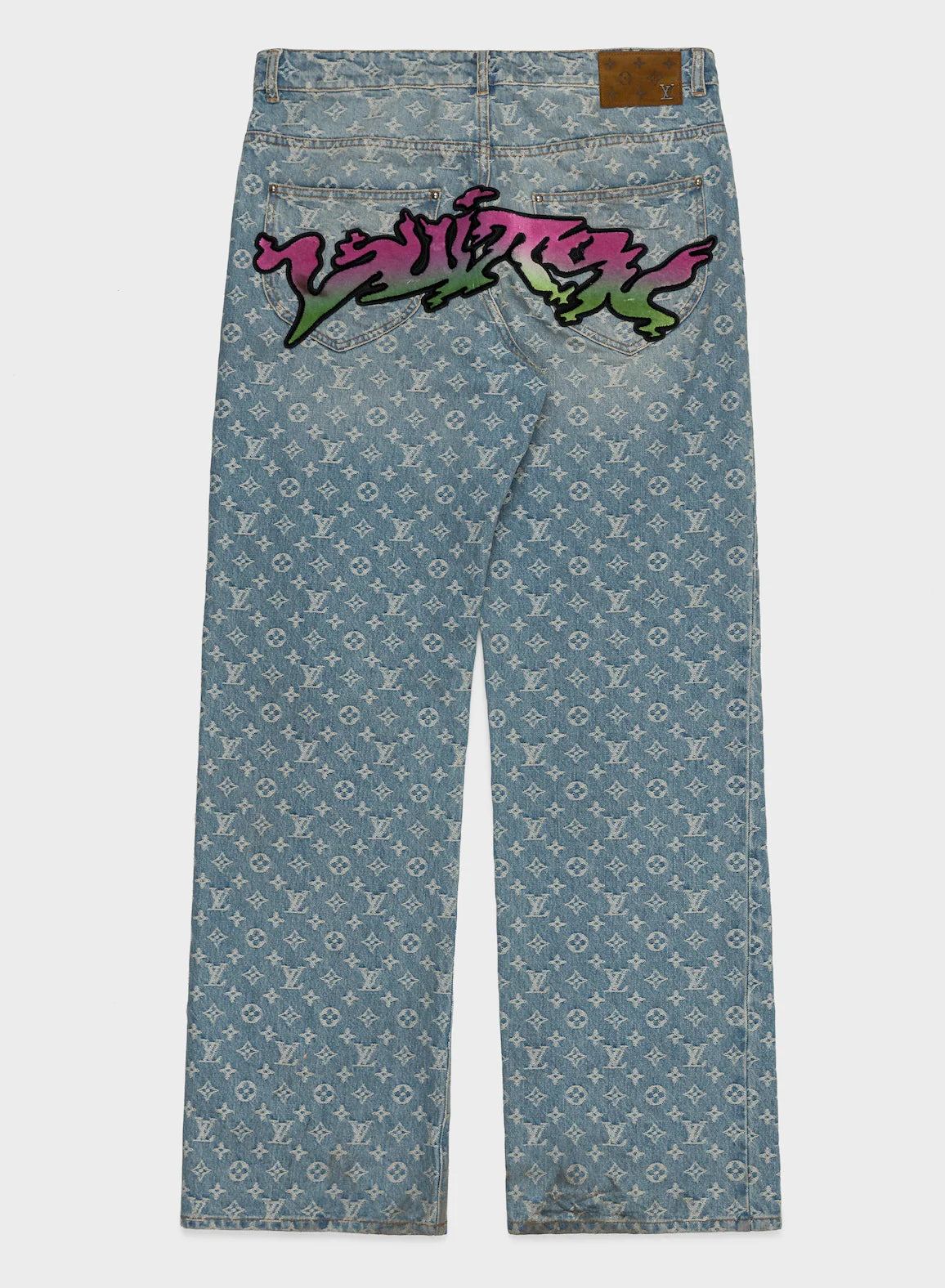 LV Graffiti Jeans